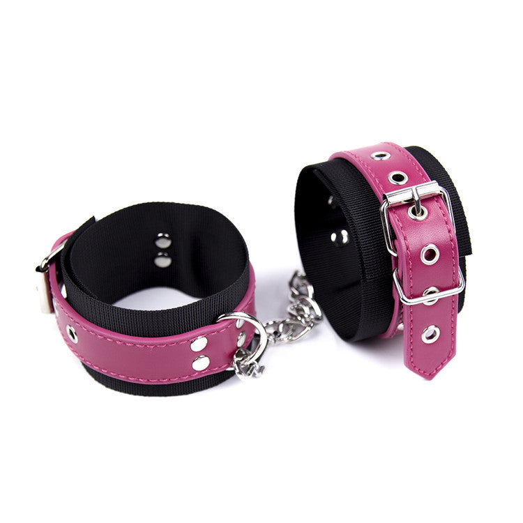 PU Leather Lined Handcuffs - Sexy Bee UK