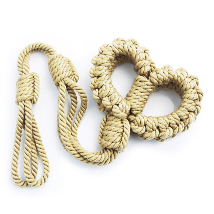 Plaited BDSM Rope Restraint