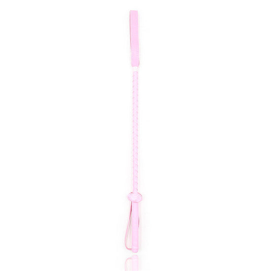 'The Rider' Pink Faux Leather Bondage Crop