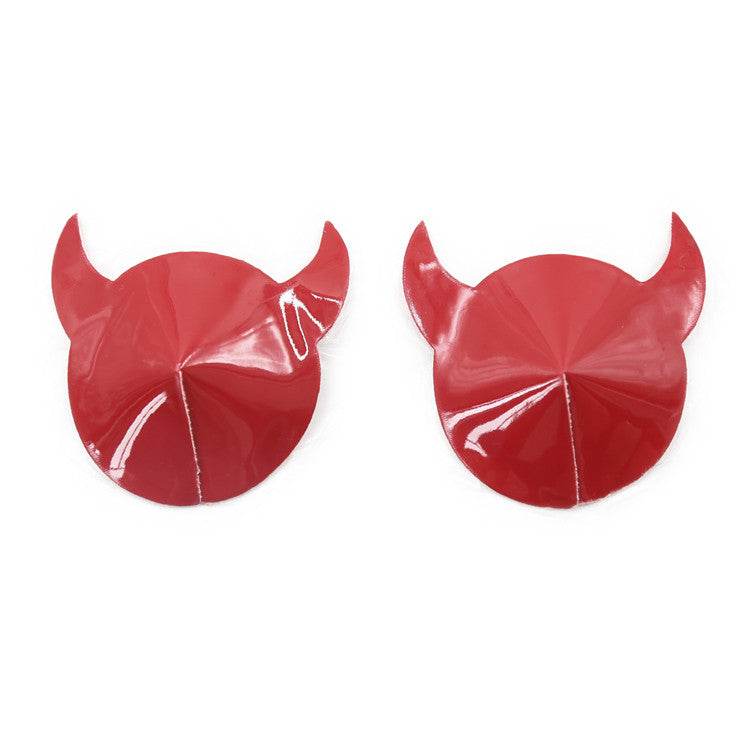 Red Devil Nipple Covers - Sexy Bee UK