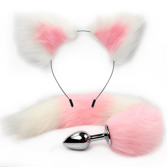 The Vixen Foxtail Butt Plug and Ears - Sexy Bee UK