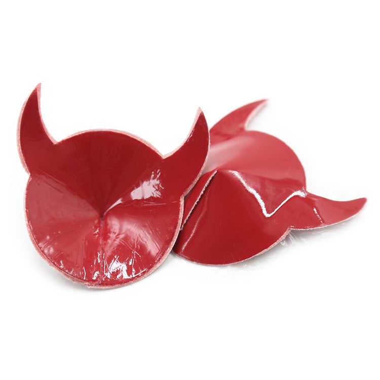 Red Devil Nipple Covers - Sexy Bee UK