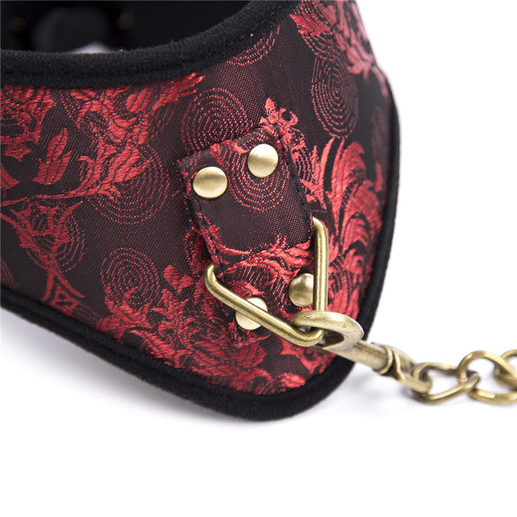 Chinoiserie Style Bondage Collar - Sexy Bee UK