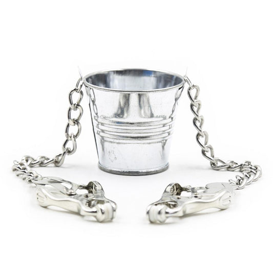 Nipple Clamps with Bucket Style Weight Holder