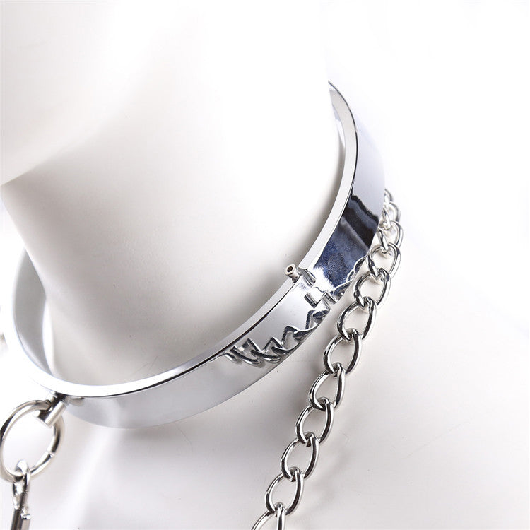 Bondage Collar, Chain and Lead - Sexy Bee UK