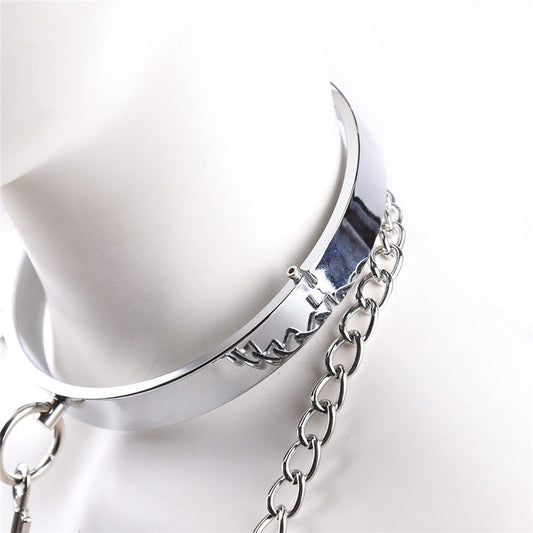 Bondage Collar, Chain and Lead