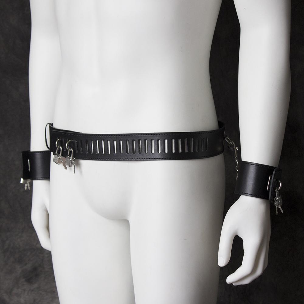 Lockable Handcuff Belt - Sexy Bee UK