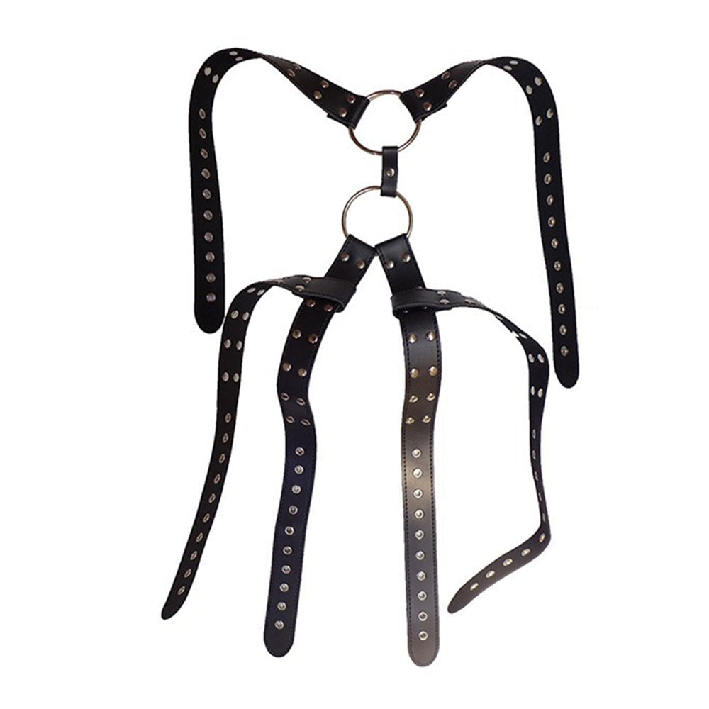 Double Ring Male Harness - Sexy Bee UK