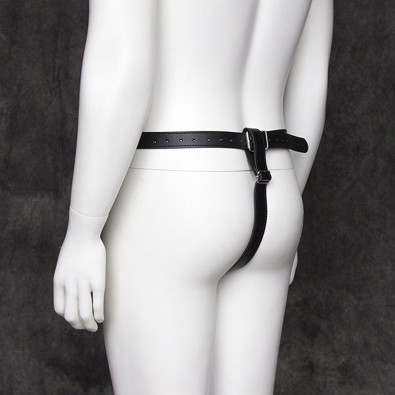 Male Chastity Belt with Buckle Detail - Sexy Bee UK