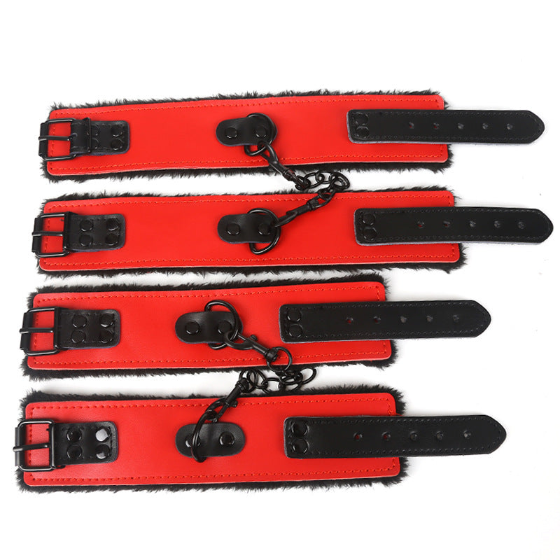 6 Piece Sexy Red Bondage Kit - Sexy Bee UK