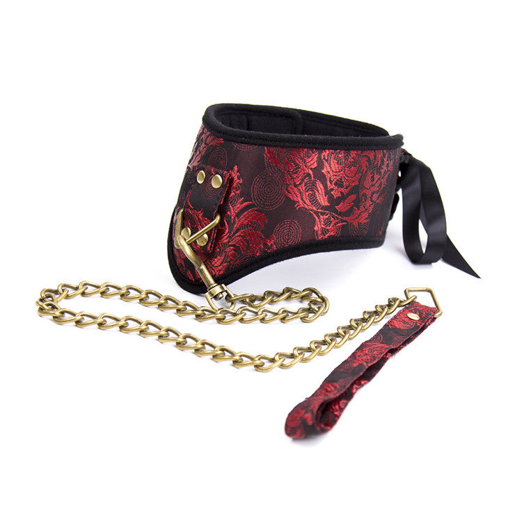 Chinoiserie Style Bondage Collar - Sexy Bee UK