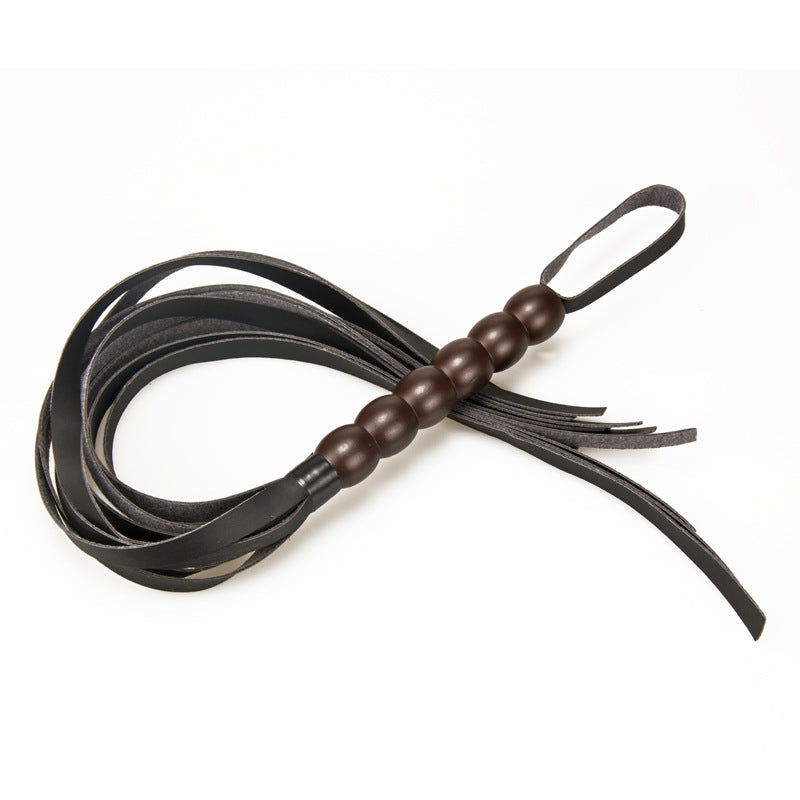 Beaded Handle Flogger Whip - Sexy Bee UK