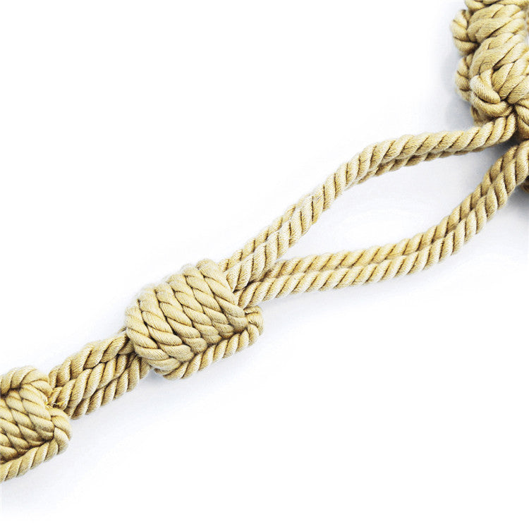 Plaited BDSM Rope Restraint