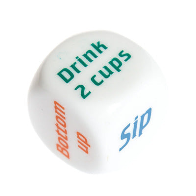 Acrylic Drinking Dice - Sexy Bee UK