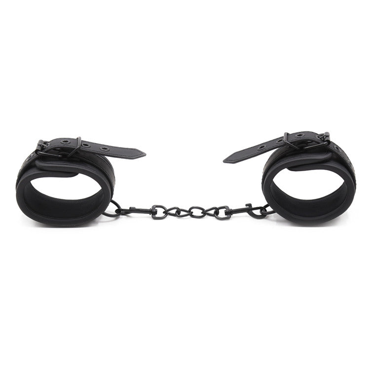Midnight Black BDSM Handcuffs