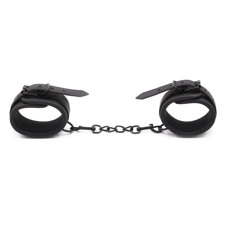 Midnight Black BDSM Handcuffs - Sexy Bee UK