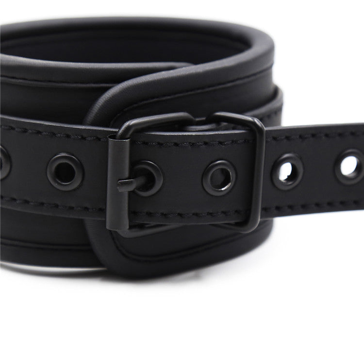 Midnight Black BDSM Handcuffs