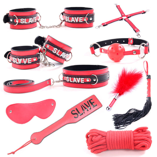 Slave 10 Piece Bondage Kit