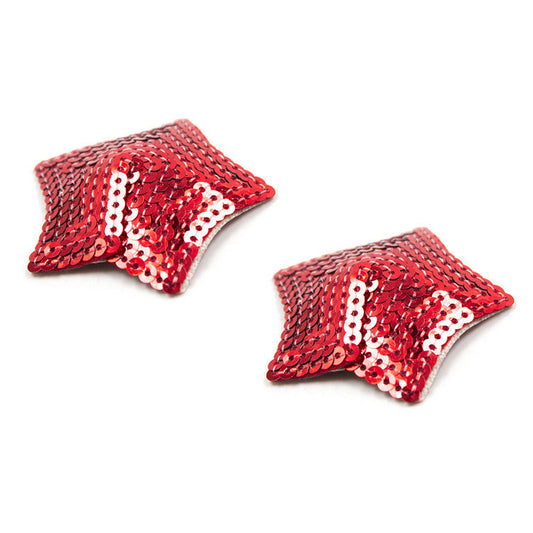 Star Shaped Sequin Nipple Covers - Sexy Bee UK