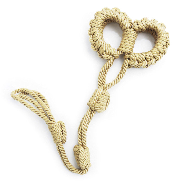 Plaited BDSM Rope Restraint - Sexy Bee UK