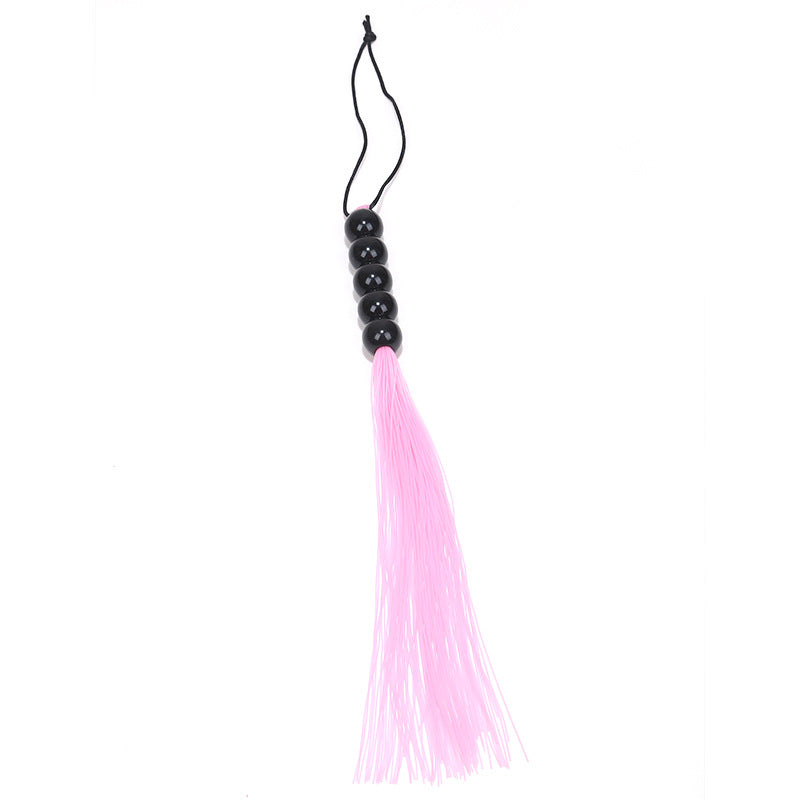 Silicone Tasselled Genital Flogger - Sexy Bee UK