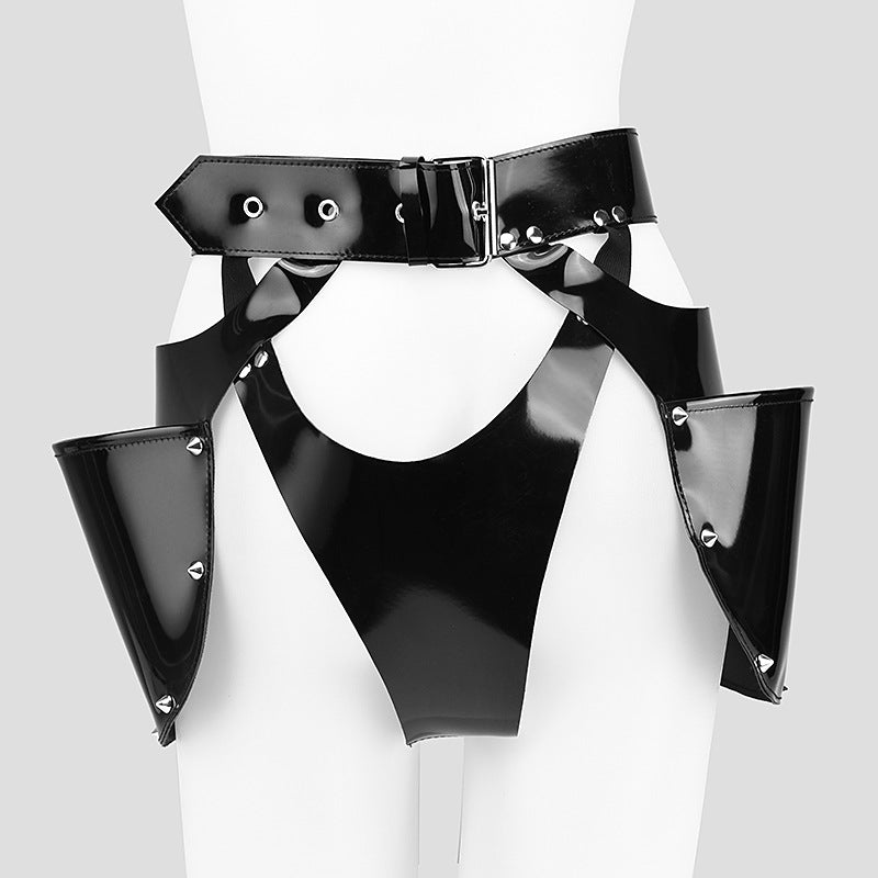 The Cowboy PVC Holster Panties - Sexy Bee UK