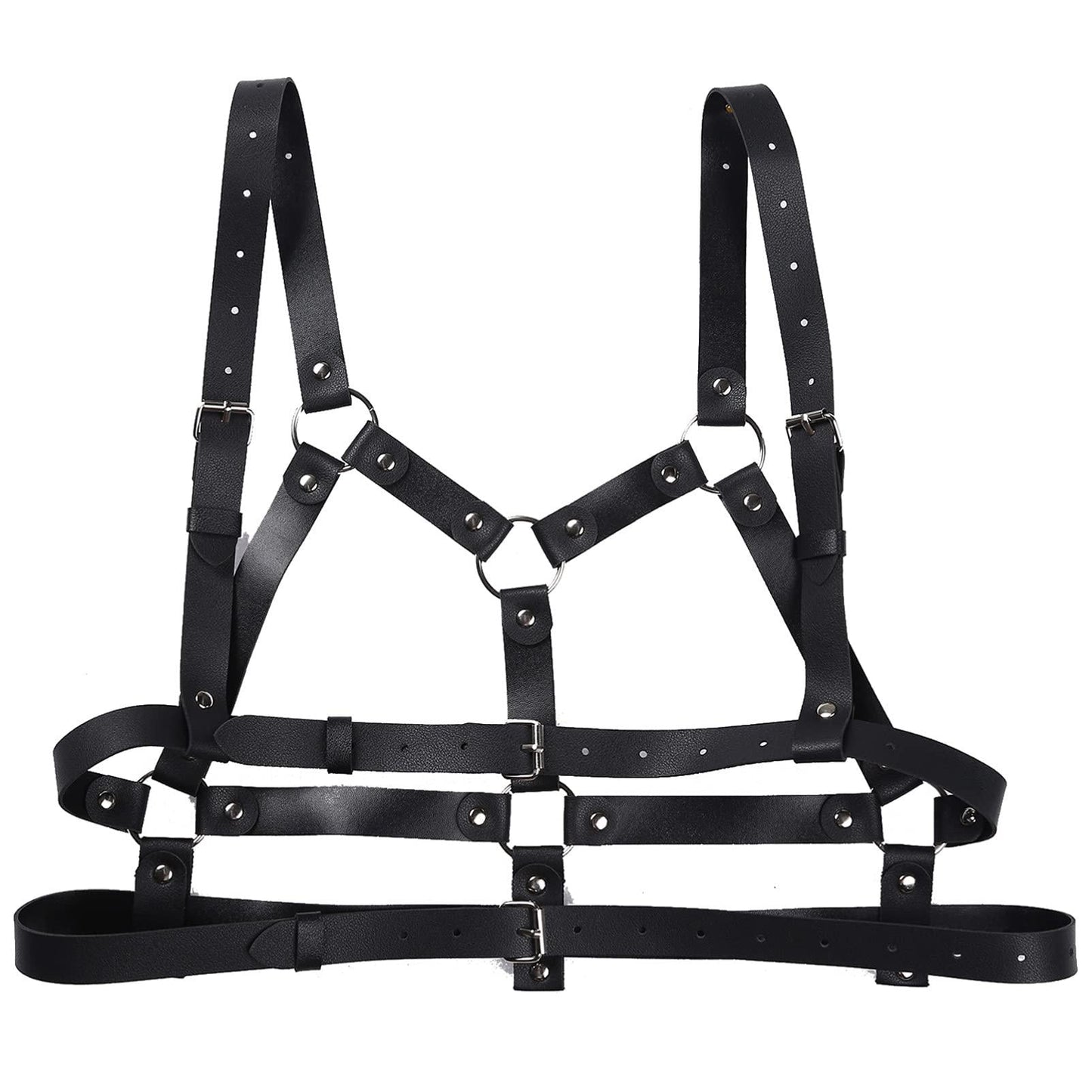 Unisex Open Breast and Chest Harness