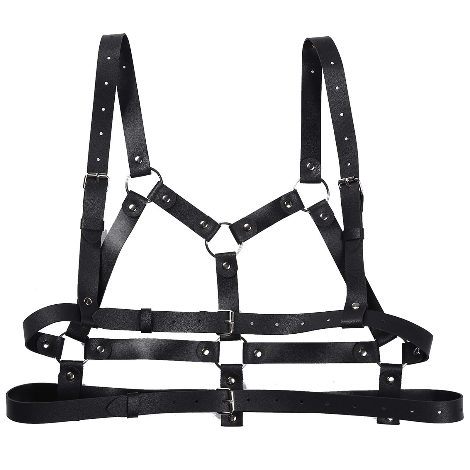 Unisex Open Breast and Chest Harness - Sexy Bee UK