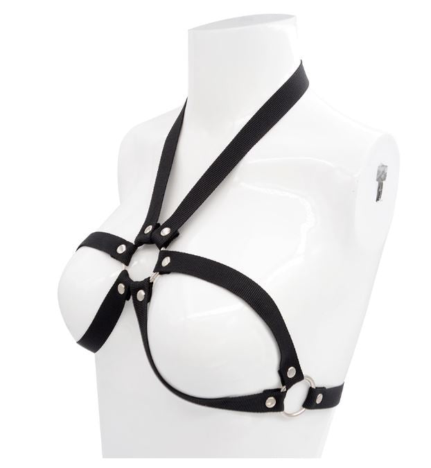 Open Breast Body Harness - Sexy Bee UK