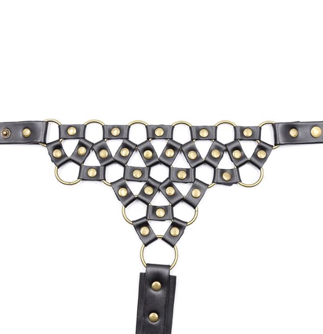 Collar To Waist Harness - Sexy Bee UK