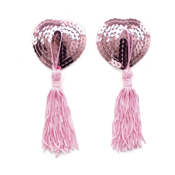 Heart tassel pasties 