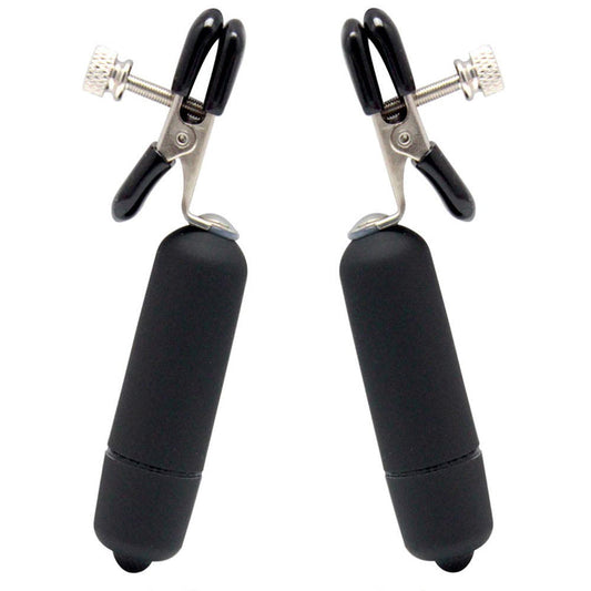 Vibrating Bullet Nipple Clamps