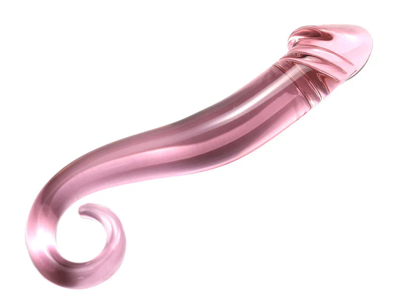 Glacier Glass Swirl Dildo - Sexy Bee UK