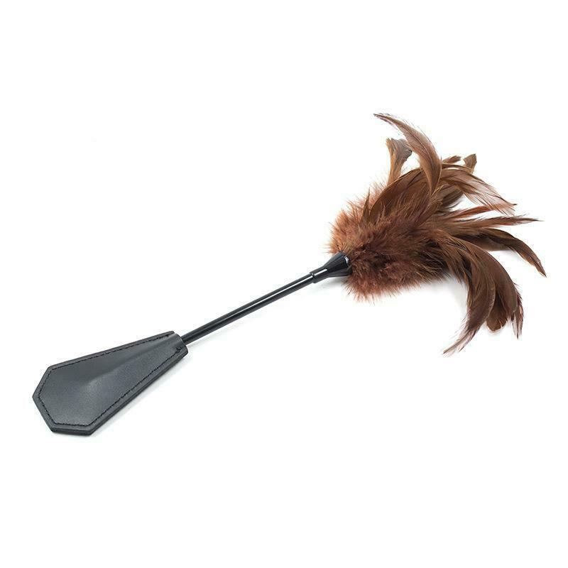 French Maid Feather Tickler and Spanking Crop - Sexy Bee UK