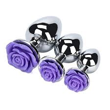 Bloomin' Booty Rose Butt Plug (3 Piece) - Sexy Bee UK